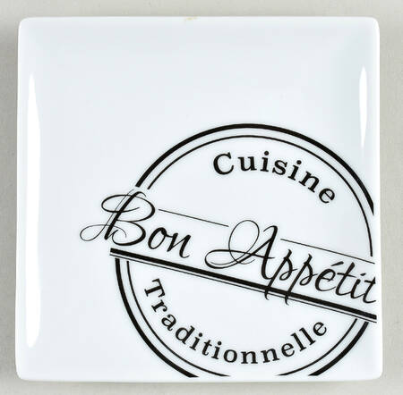 Everyday White (Porcelian) Appetizer Plate