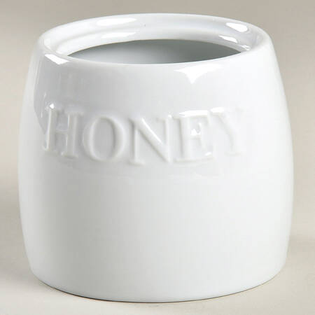 Everyday White (Porcelian) Honey Pot No Lid