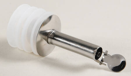 Everyday White (Porcelian) Stopper for Vinegar/Oil