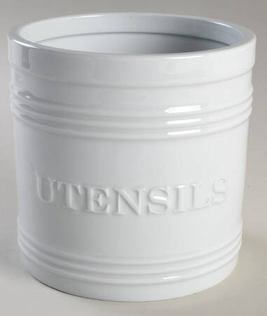 Everyday White (Porcelian) Utensil Holder