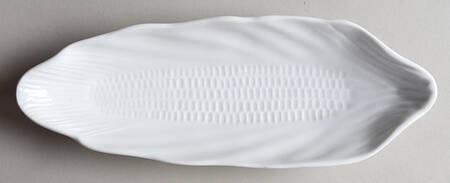 Everyday White (Porcelian) Boiled Corn Holder