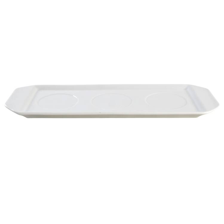 Everyday White (Porcelian) Tray for 10pc Condiment Jar Set