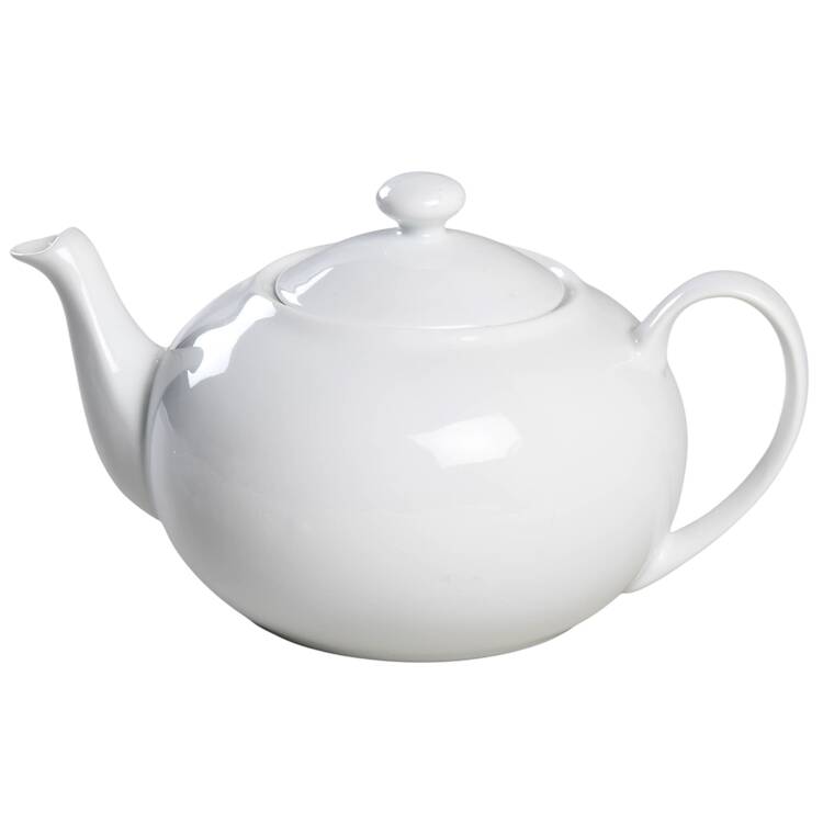 Everyday White (Porcelian) Teapot & Lid