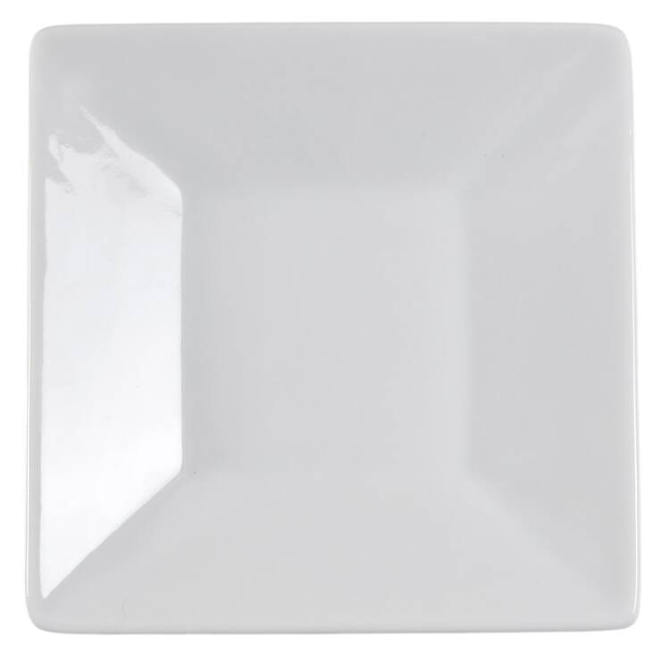 Everyday White (Porcelian) Square Appetizer Plate
