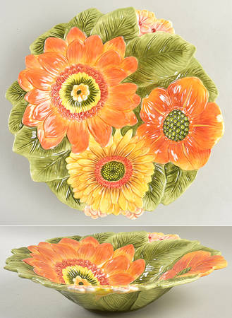 Chanteclair 9" Round Vegetable Bowl