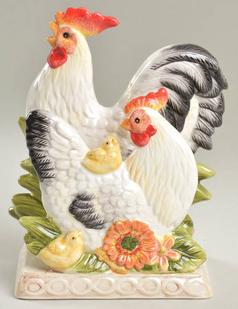 Chanteclair Figural Napkin Holder
