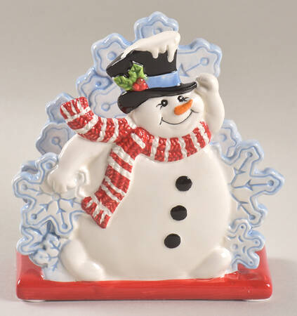 Snow Days Figural Napkin Holder