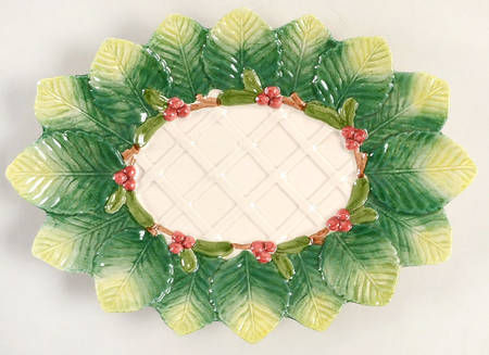 Woodland Partridge & Holiday Pear Underplate for Gravy Boat