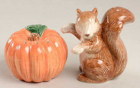 Halloween Pumpkin Salt & Pepper Set