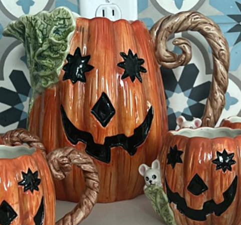 Halloween Pumpkin Pitcher