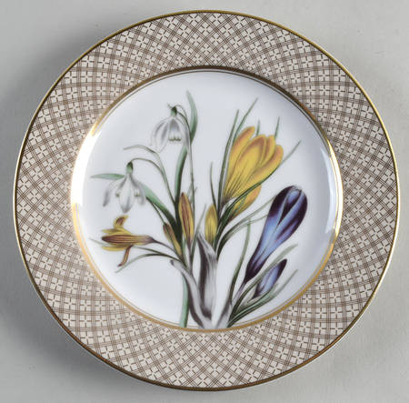 Fleurs de Printemps Salad Plate