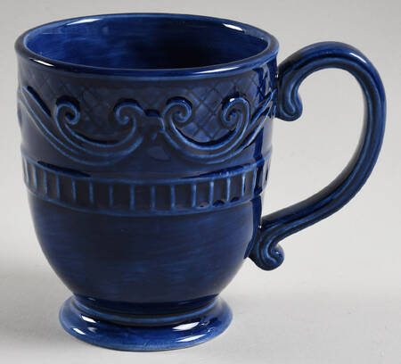 Ricamo Blue Mug by Fitz & Floyd