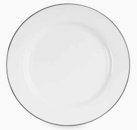 Nevaeh Platinum Dinner Plate