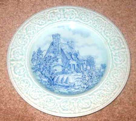 British Scenes Blue by S Fieldings &amp; Co.