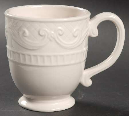 Ricamo White Mug