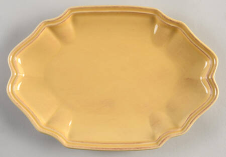 FCB2 Yellow 11" Oval Serving Platter