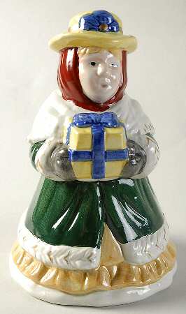 Village Carolers Sugar Bowl & Lid