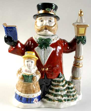 Village Carolers Teapot & Lid