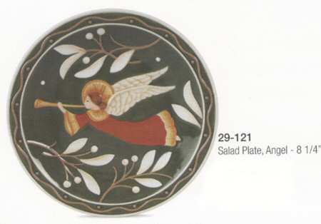 Bianco Holiday Salad Plate