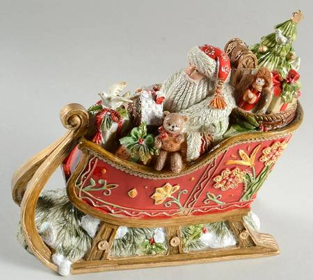 Bianco Holiday Musical Figurine