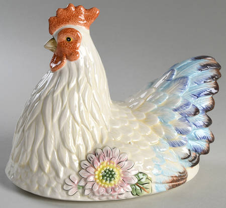 Toulouse Lid for Figural Oval Vegetable