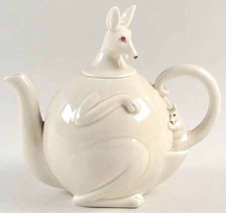 Kangaroo Mini Teapot & Lid