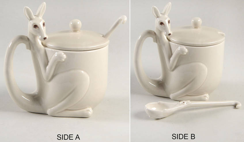 Kangaroo Jam/Jelly & Lid W/Spoon