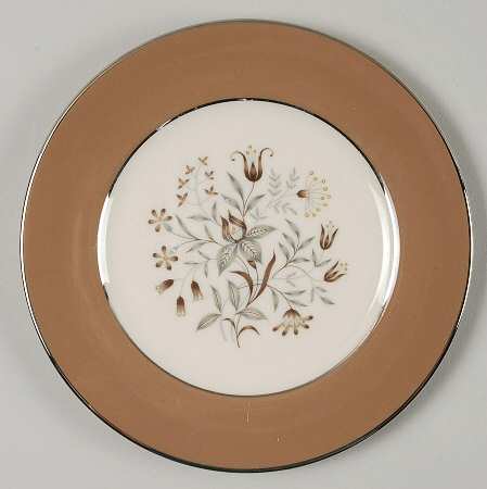 Woodsong Cocoa (Rim) Bread & Butter Plate