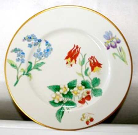 Wild Flowers Luncheon Plate