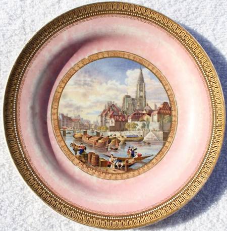 123 Pink Salad Plate