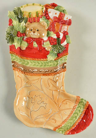 Bountiful Holiday Figural Serving Tray