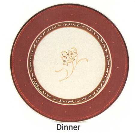 Bountiful Holiday Dinner Plate