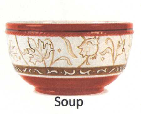 Bountiful Holiday Soup/Cereal Bowl