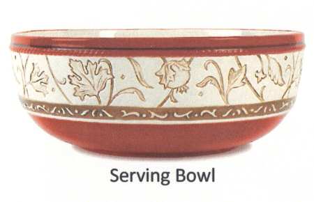 Bountiful Holiday 9" Round Serving Bowl
