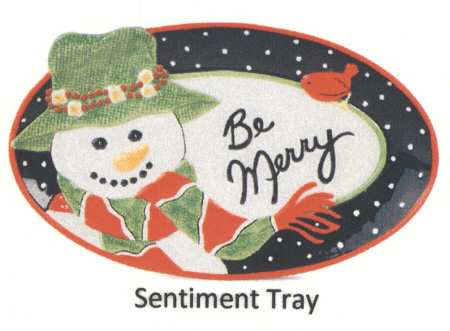 Popcorn Flurry Sentiment Tray