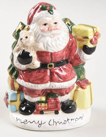 Santa Tree Figural Salt Shaker