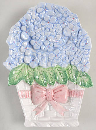 Hydrangea Canape Plate