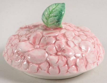 Hydrangea Lid for Sugar Bowl