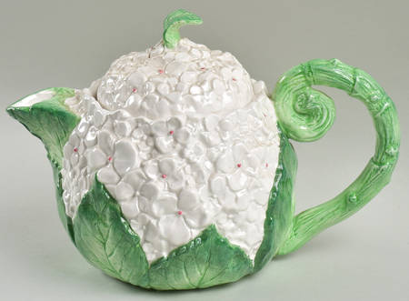 Hydrangea Teapot & Lid
