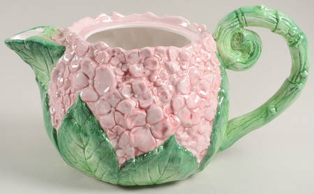 Hydrangea Teapot No Lid