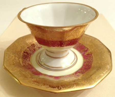 FRA60 Footed Cup & Saucer Set