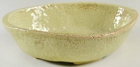 Casa Mia Celery (Green) 10" Oval Vegetable Bowl
