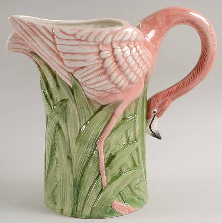 Flamingoes Pitcher