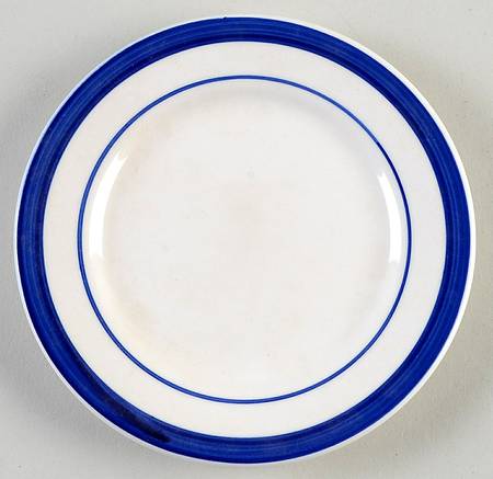 Bistro Blue Bread & Butter Plate