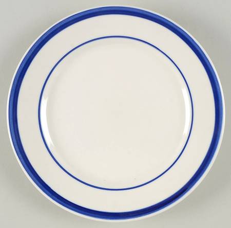 Bistro Blue Salad Plate