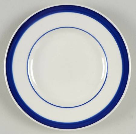 Bistro Blue Bread & Butter Plate