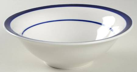 Bistro Blue Coupe Cereal Bowl