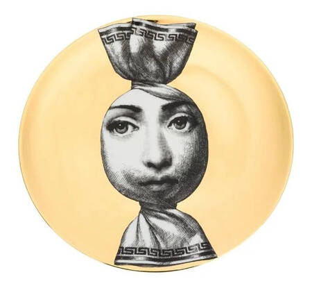 Theme and Variation Gold Collector Plate