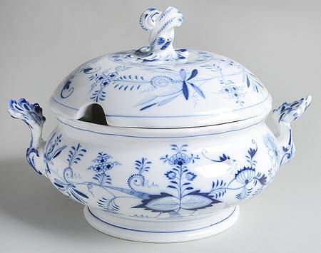 Blue Onion Tureen &  Lid