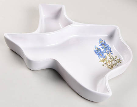 Blue Bonnet 1 Piece Chip & Dip